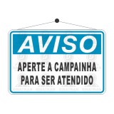 Aperte a campainha para ser atendido